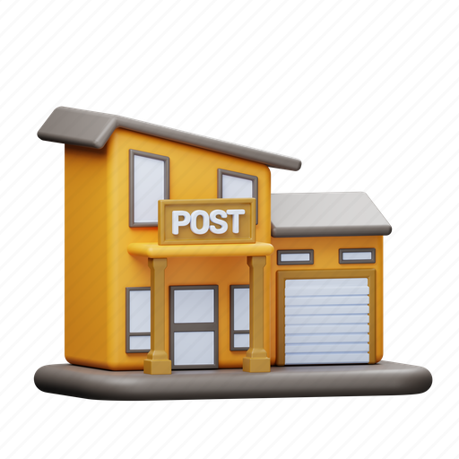 Post, office 3D illustration - Download on Iconfinder
