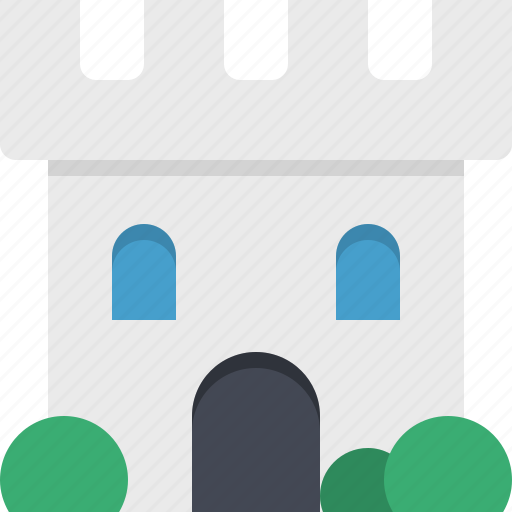 Castle, kingdom, medieval, construction icon - Download on Iconfinder