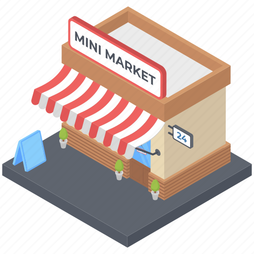 Commercial building, marketplace, mini market, shop, store, storefront icon - Download on Iconfinder