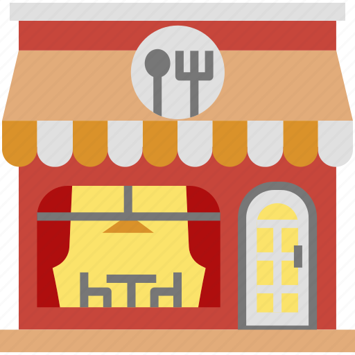 Restaurants, shop, bar, food, pub, construction, building icon - Download on Iconfinder