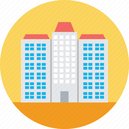 Apartments, building, flats, real estate, trade center icon - Download on Iconfinder