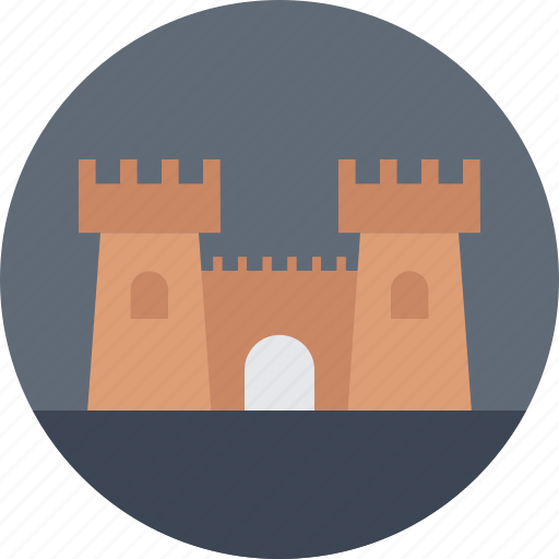 Building, castle, citadel, fortress, landmark icon - Download on Iconfinder