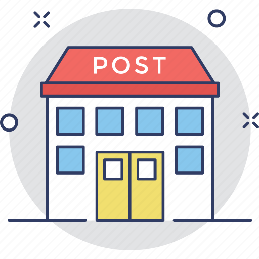 Building, letter, office, post, post office icon - Download on Iconfinder