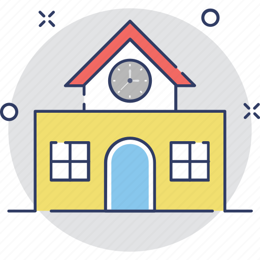 Building, college, institute, real estate, school icon - Download on Iconfinder