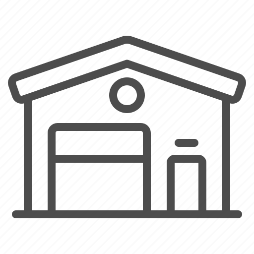 Building, garage, warehouse, storehouse, storage unit icon - Download on Iconfinder