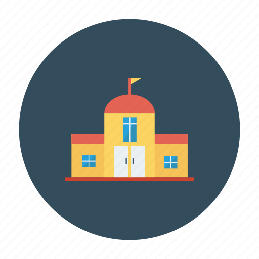 Architect, building, college, estate, home, real, school icon - Download on Iconfinder