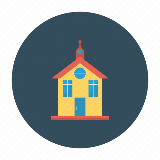 Building, christian, church, city, estate, place, real icon - Download on Iconfinder
