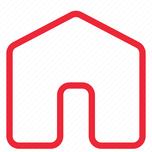 Architecture, building, door, home, house, outline, ui icon - Download on Iconfinder
