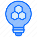 bulb, light, idea, honey, bees