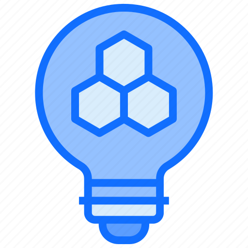 Bulb, light, idea, honey, bees icon - Download on Iconfinder