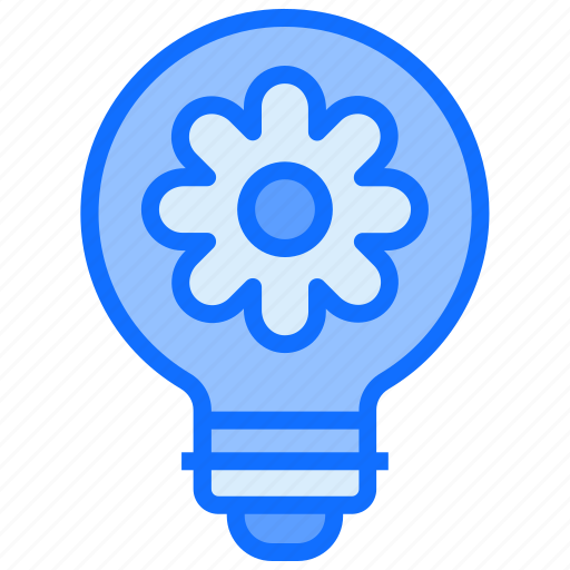 Bulb, light, idea, flower, nature icon - Download on Iconfinder