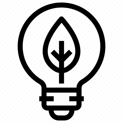 Bulb, ecology, idea, leave, light, nature icon - Download on Iconfinder