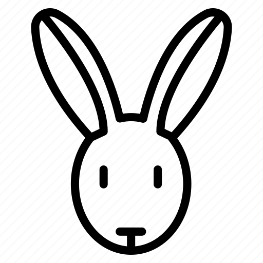 Bunny, rabbit, easter, animal, face, emoji, hat icon - Download on Iconfinder