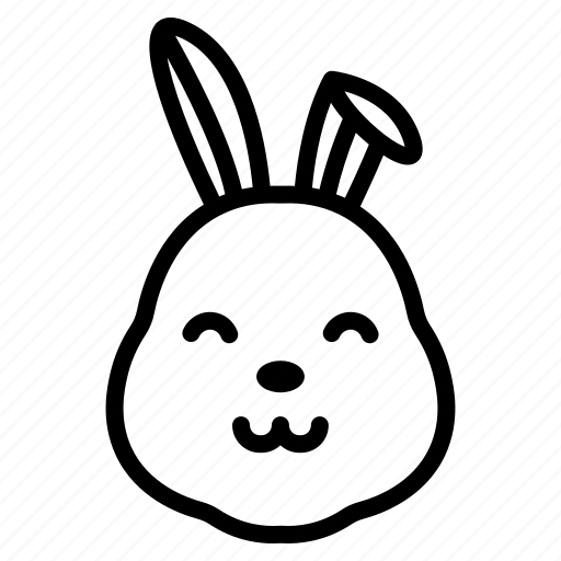 Bunny, rabbit, hare, easter, cute, animal, face icon - Download on Iconfinder