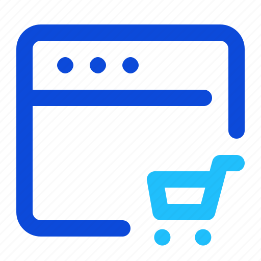 Browser, online, shopping, cart, ecommerce icon - Download on Iconfinder