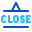 close, sign, store 