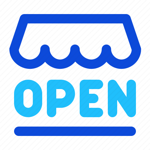 Open, store, shop, market icon - Download on Iconfinder