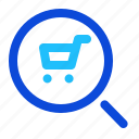 search, shopping, cart, find, store