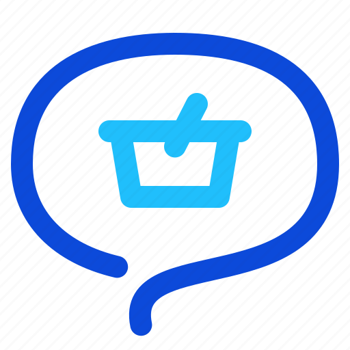 Store, shopping, basket, support, chat icon - Download on Iconfinder