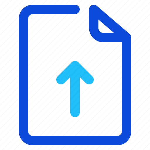 Arrow, file, upload icon - Download on Iconfinder