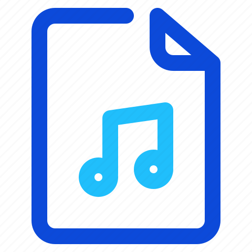 Document, file, music icon - Download on Iconfinder