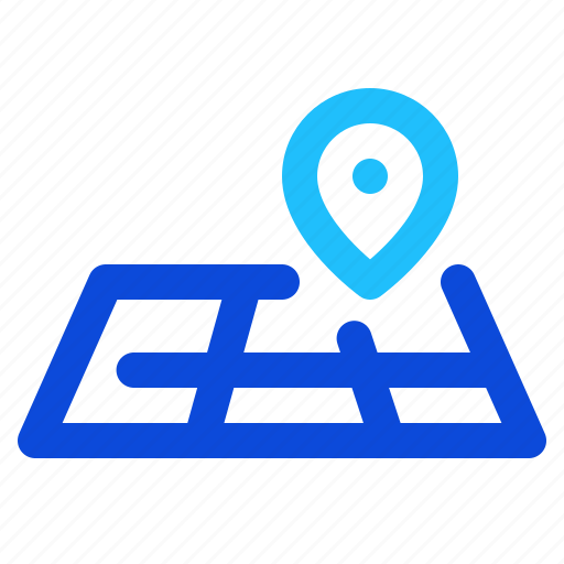 Map, pin, location icon - Download on Iconfinder