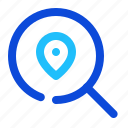 search, find, location, address, pin