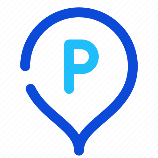 Pin, marker, location, parking, public icon - Download on Iconfinder
