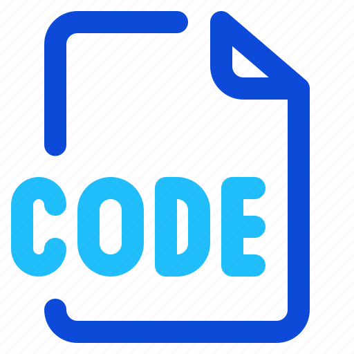 Code, coding, file, document, extension icon - Download on Iconfinder