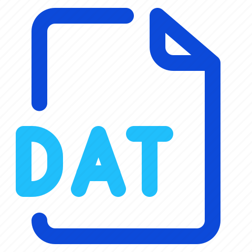 Dat, data, format, file, extension icon - Download on Iconfinder