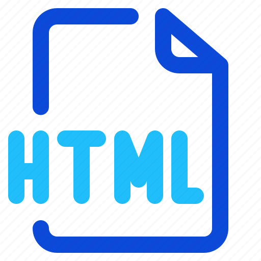 Html, format, file, extension, code, coding icon - Download on Iconfinder