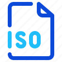 iso, file, format, extension, document