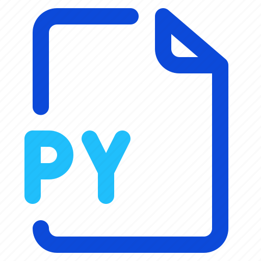Py, python, document, file, format icon - Download on Iconfinder
