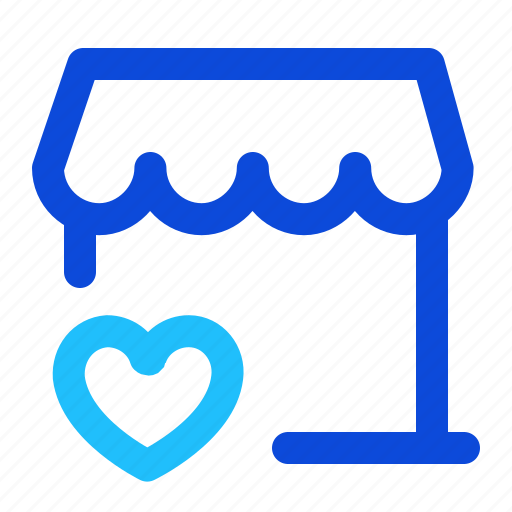 Shop, store, heart, favourite icon - Download on Iconfinder