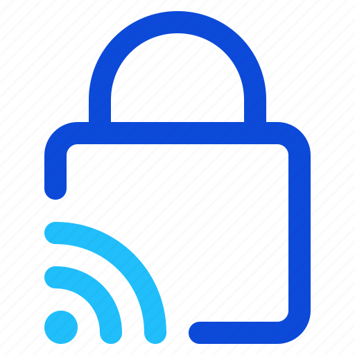 Wifi, protection, security, lock icon - Download on Iconfinder