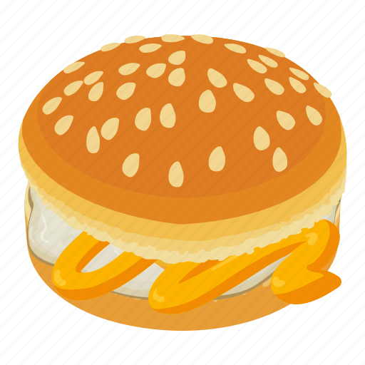 Freshburger, isometric, object, sign icon - Download on Iconfinder