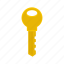 door, gold, golden, house, key, lock, safe