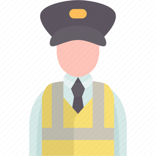 Inspector, ticket, officer, station, transportation icon - Download on Iconfinder