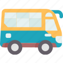 minibus, automobile, vehicle, passenger, travel