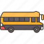 bus, school, elementary, public, transport 