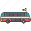 bus, vacation, tourism, vehicle, transport 