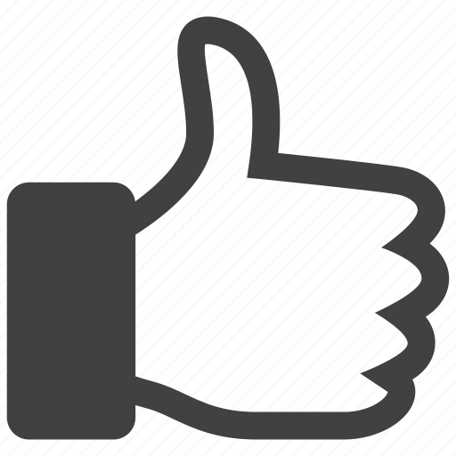 Like, favourite, thumbs up icon - Download on Iconfinder