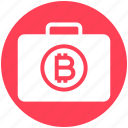 bag, bitcoin, bitcoin related business, bitcoin related company, bitcoin related job, briefcase, cryptocurrency business