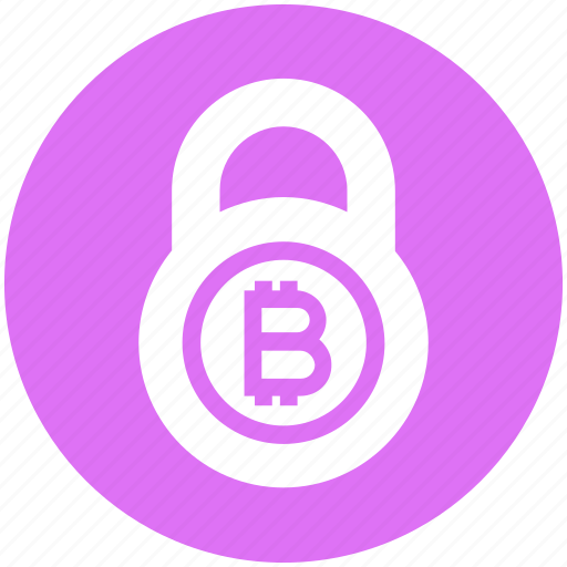 Bitcoin, bitcoin lock, cryptocurrency, lock, protection, safe cryptocurrency, security icon - Download on Iconfinder