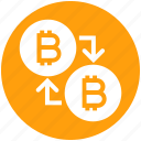 bitcoin, bitcoins, buy, cash, cryptocurrency, money, transfer