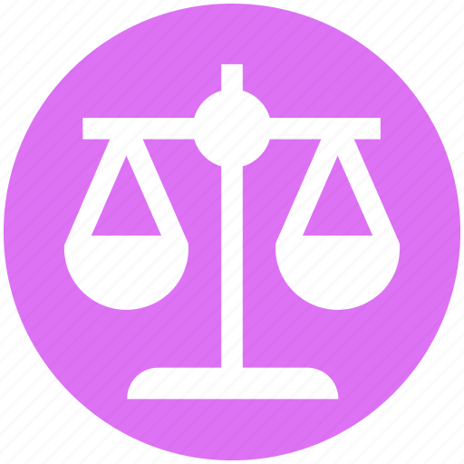 Balance, business, justice, law, modern, scales icon - Download on Iconfinder