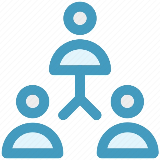 Hierarchy, leader, men, social, staff, team, users icon - Download on Iconfinder