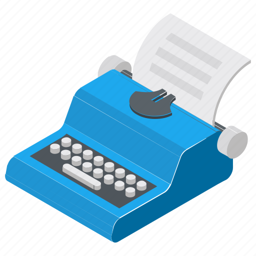Court reporting, shorthand machine, steno writer, stenotype machine, typewriter icon - Download on Iconfinder
