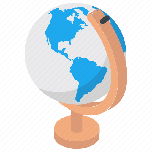 Geography, globe, map, school supplies, table globe icon - Download on Iconfinder