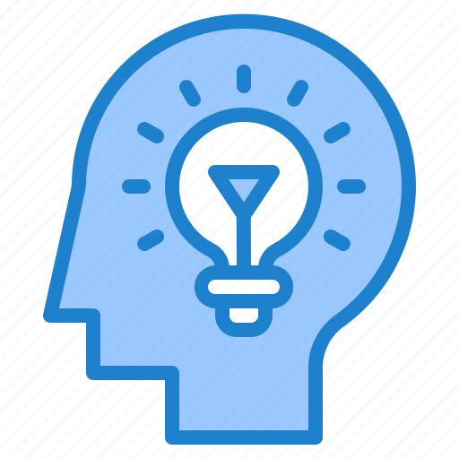 Blub, business, head, idea, light, think icon - Download on Iconfinder